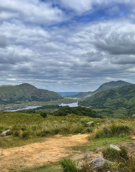 Ladies&rsquo; View looking down over the Upper Lake and the mountains of Killarney National Park